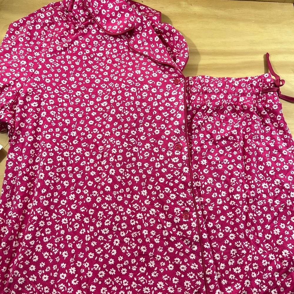Floral Pink Women's Pajama Set